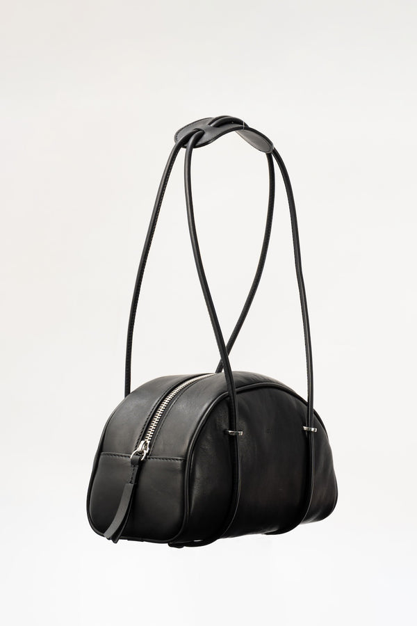 By Far Kimberly Bowler Black Nappa Leather Shoulder Bag