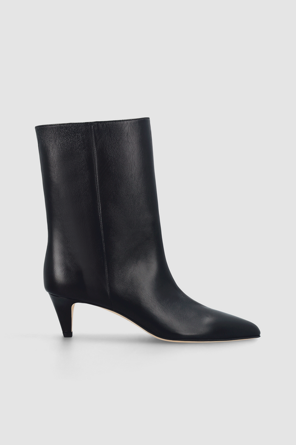 by far Lysander Black Lamb Nappa Leather Ankle Boot