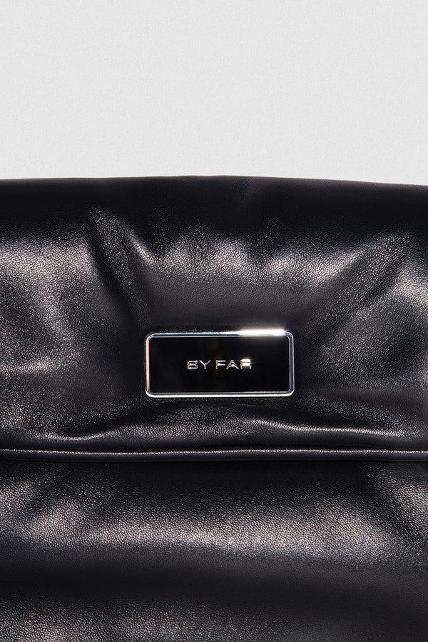 By Far Puffy Tilda Black Lamb Nappa Leather Shoulder Bag