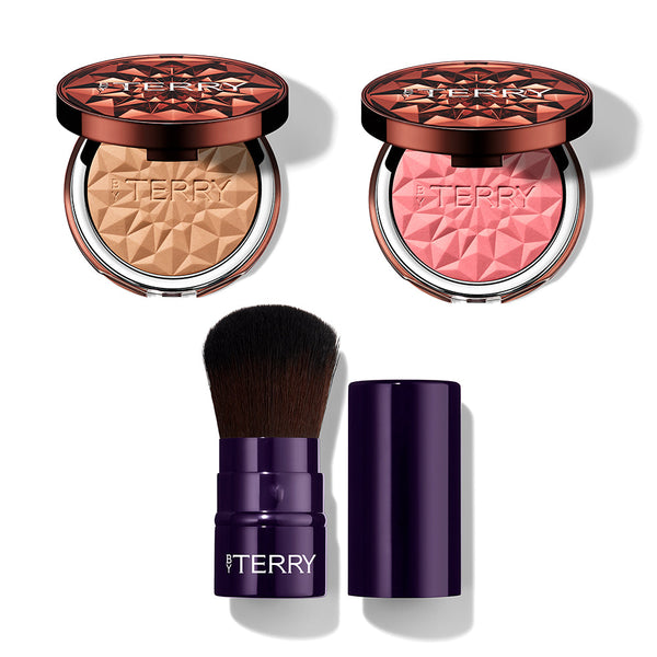 by terry TEA to TAN POWDERS & TOOL-EXPERT KABUKI