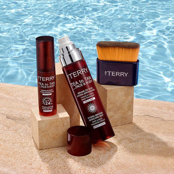 By Terry TEA To TAN FACE & BODY FULL-SIZE TRAVEL-SIZE & TOOL-EXPERT BRUSH