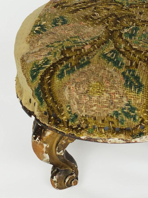 By Walid 18th Century French Giltwood Footstool | 602