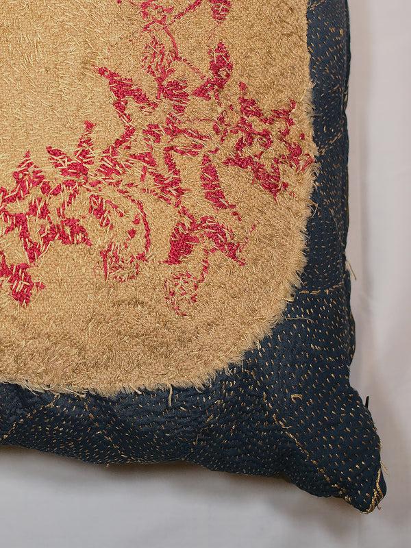 By Walid 18th Century Woollen Needlepoint Cushion | 1357