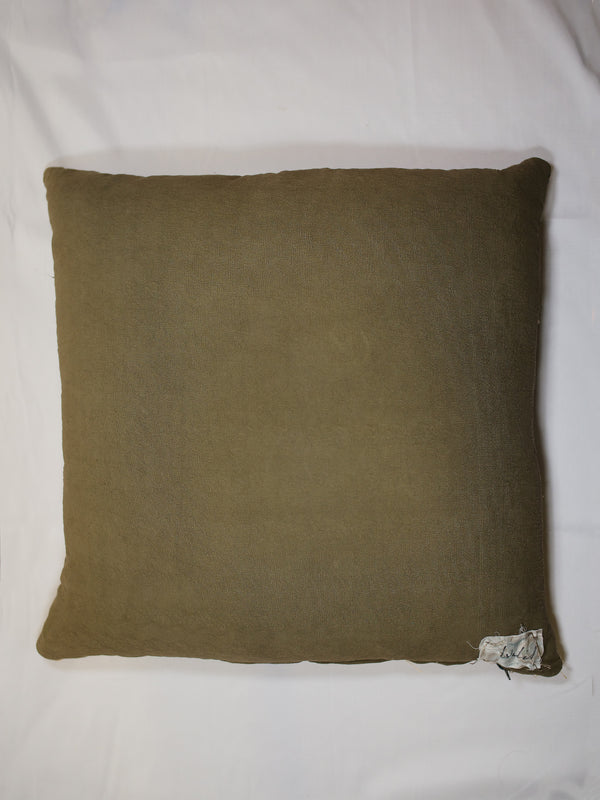 By Walid 18th Century Woollen Needlepoint Cushion | 1357