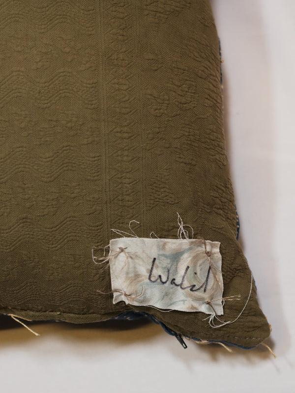 By Walid 18th Century Woollen Needlepoint Cushion | 1357