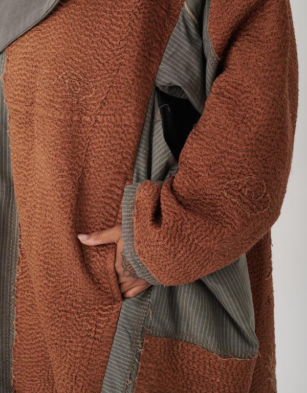 By Walid 19th Century Embroidered Kimono Spencer Coat