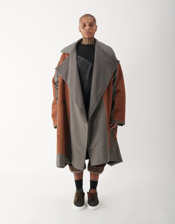 by walid 19th Century Embroidered Kimono Spencer Coat