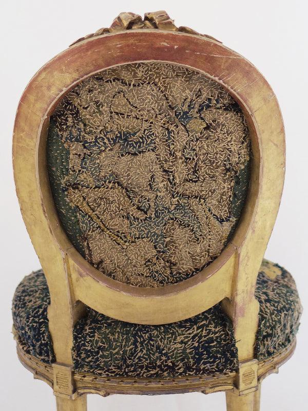 By Walid 19th Century French Giltwood Dining Chair | 611