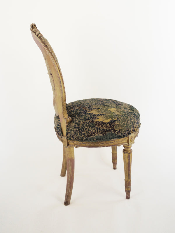 By Walid 19th Century French Giltwood Dining Chair | 611
