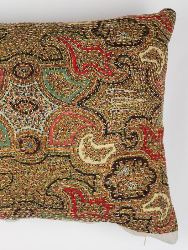 By Walid 19th Century French Napoleon III Wool Cushion | 1364