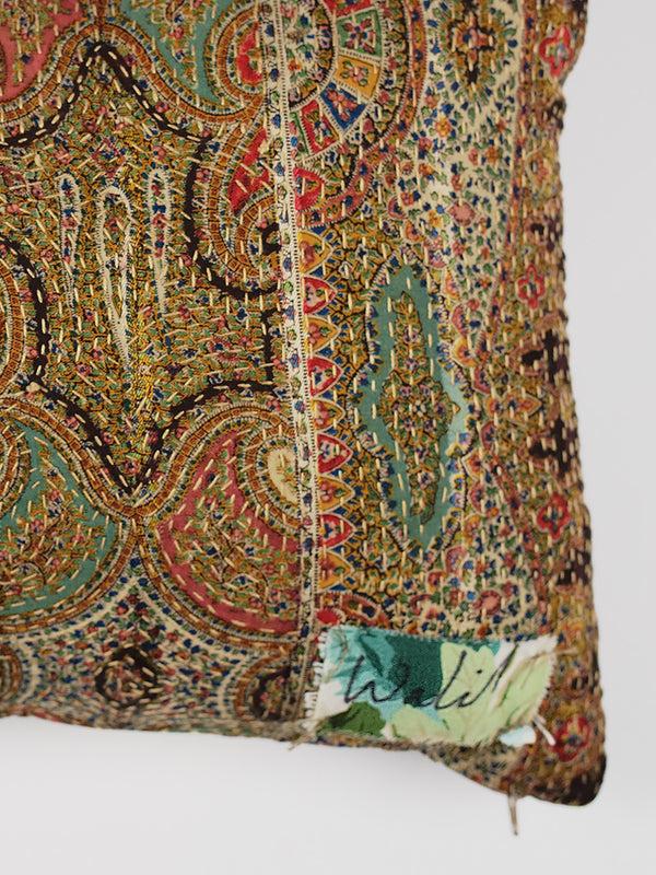 By Walid 19th Century French Napoleon III Wool Cushion | 1388