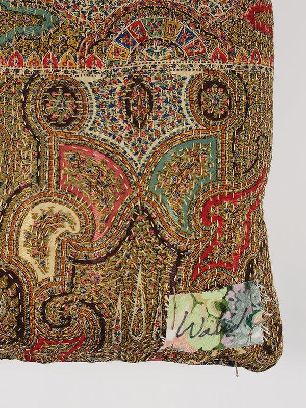 By Walid 19th Century French Napoleon III Wool Cushion | 1389