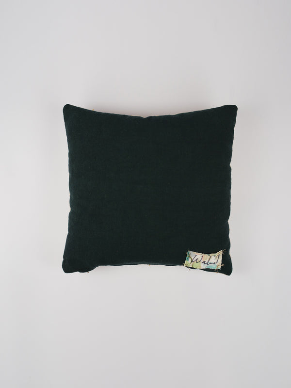 By Walid 19th Century Glass Bead & Needlepoint Cushion | 1380