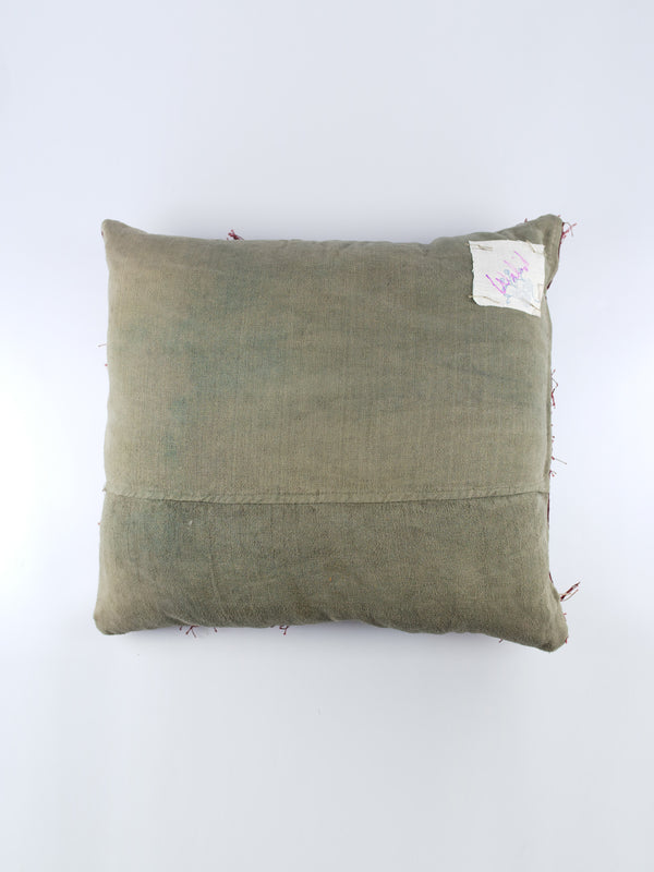 By Walid 19th Century Glass & Woollen Needlepoint Cushion | 1333