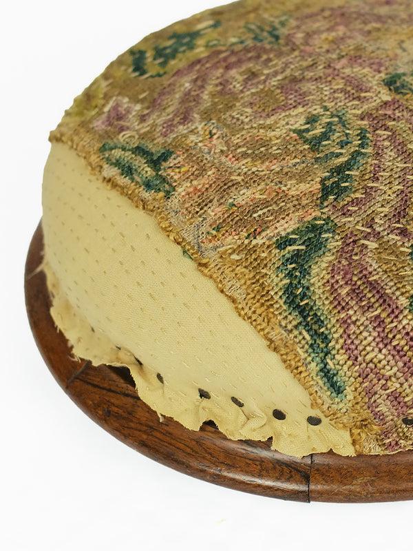 By Walid 19th Century Mahogany Kneeling Footstool | 604