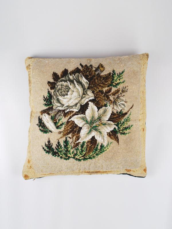 by walid 19th Century Napoleon III Wool & Bead Cushion | 1307