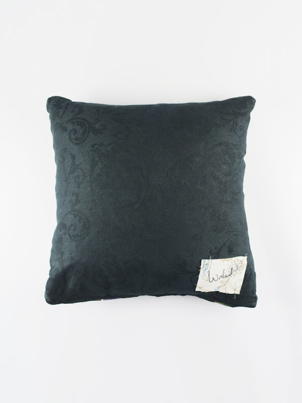 By Walid 19th Century Victorian Silk & Velvet Cushion | 1409