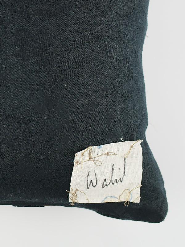 By Walid 19th Century Victorian Silk & Velvet Cushion | 1417