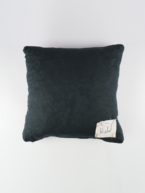 By Walid 19th Century Victorian Silk & Velvet Cushion | 1417