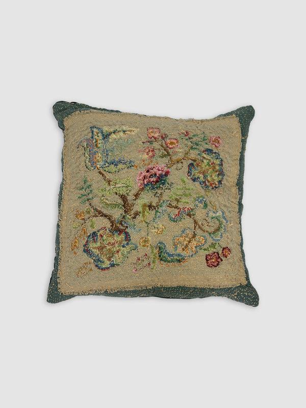 by walid 19th Century Woollen Needlepoint Cushion | 1434