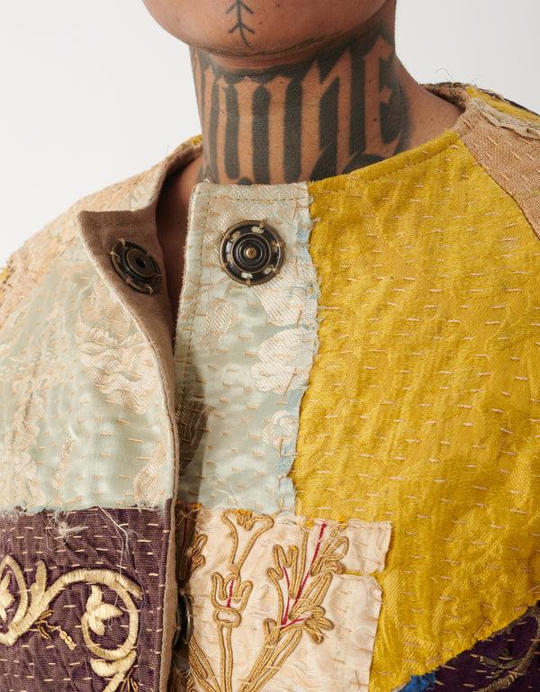 By Walid 18th Century Brocade & Silk Cecilia Jacket