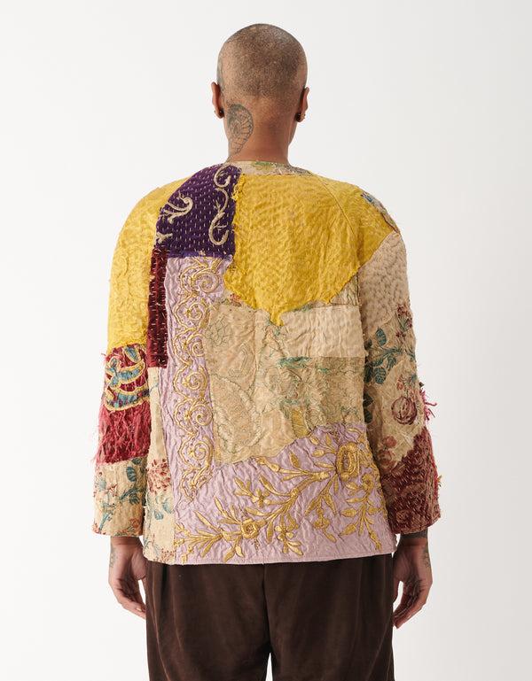 By Walid 18th Century Brocade & Silk Cecilia Jacket