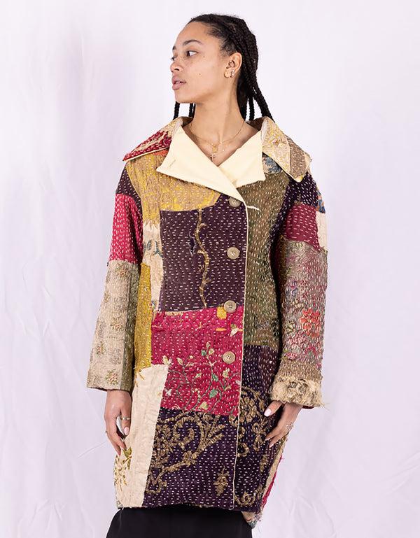 by walid 18th Century Silk Cocoon Coat