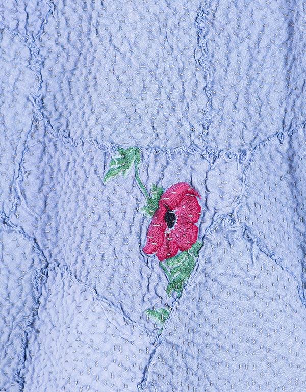 By Walid 1920s Embroidered Linen Cecilia Jacket