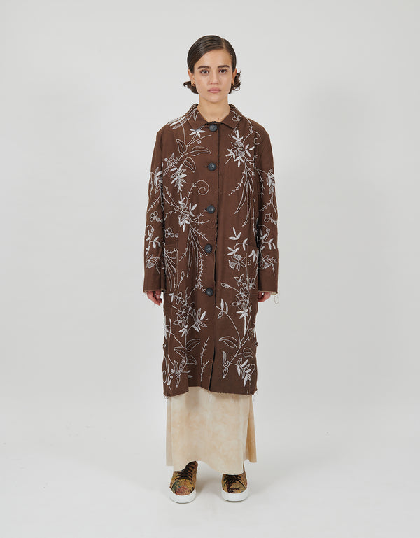 by walid 1920s Glass Embroidery Lori Coat