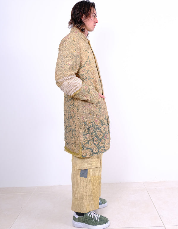 By Walid 1920s Silk Cedric Coat