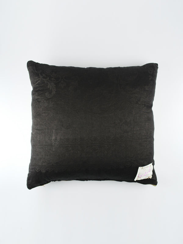 By Walid 1930s Woollen Needlepoint Cushion | 1397