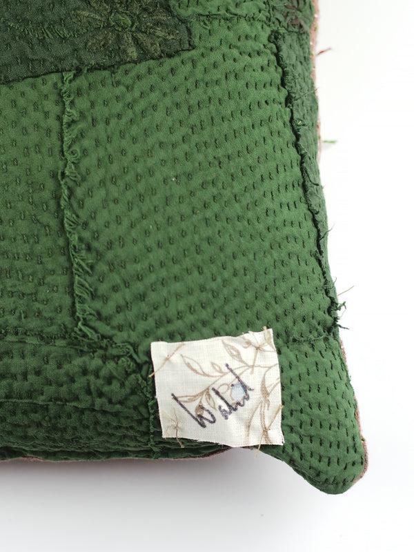 By Walid 1930s Woollen Needlepoint Cushion | 1415