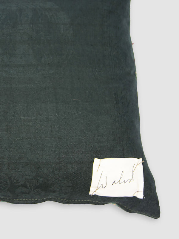 By Walid 1930s Woollen Needlepoint Cushion | 1435