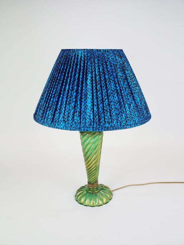 by walid 1970s Vintage French Silk Lampshade | 006