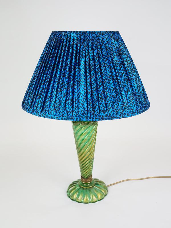 by walid 1970s Vintage French Silk Lampshade | 009