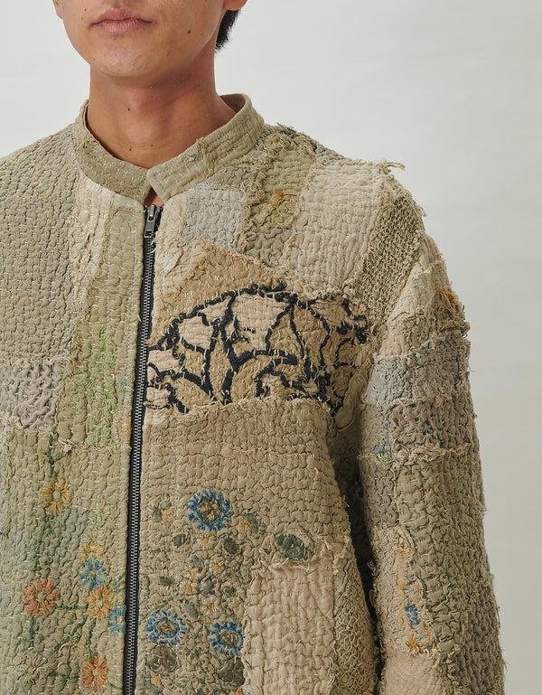 By Walid 19th Century Cotton Classic Jacket