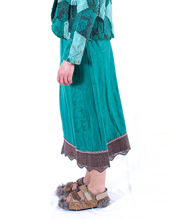 By Walid 19th Century Damask Izzy Skirt