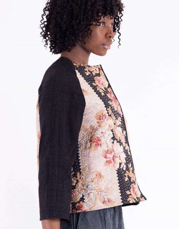 By Walid 19th Century French Cotton Jacket