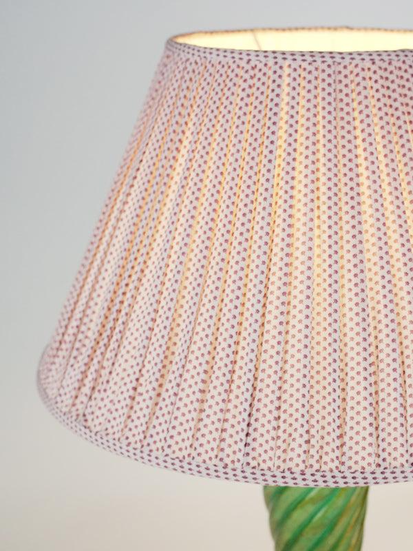 By Walid 19th Century French Cotton Lampshade | 001