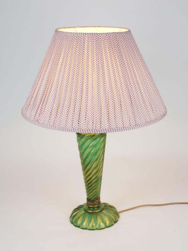By Walid 19th Century French Cotton Lampshade | 013
