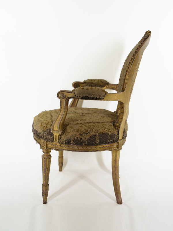 By Walid 19th Century French Giltwood Chair | 612
