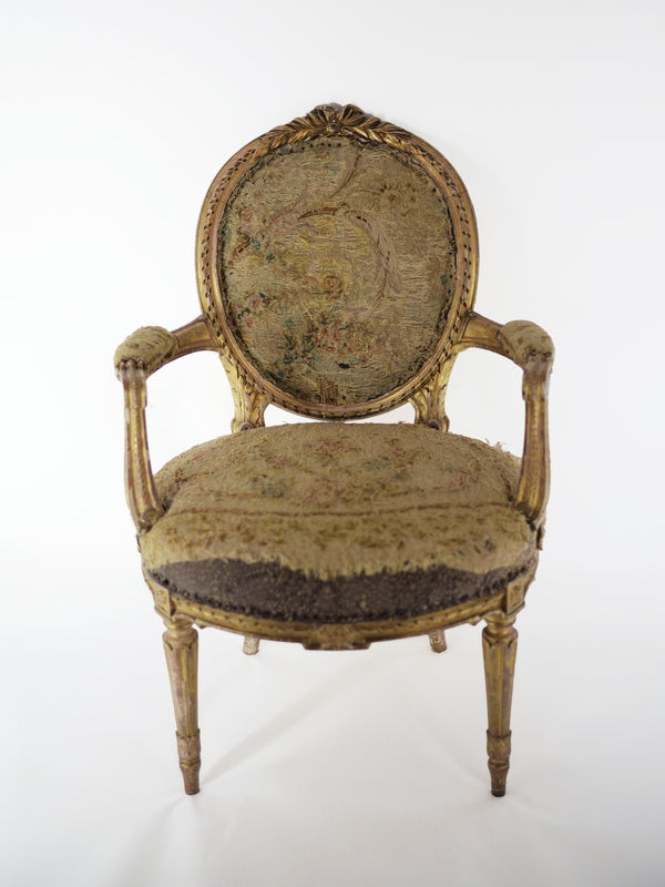 by walid 19th Century French Giltwood Chair | 612