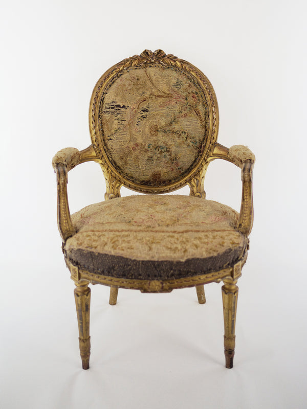 by walid 19th Century French Giltwood Chair | 613