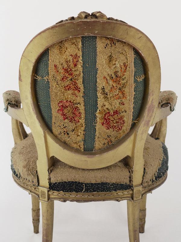 By Walid 19th Century French Giltwood Chair | 614