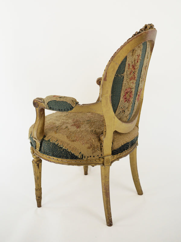 By Walid 19th Century French Giltwood Chair | 614
