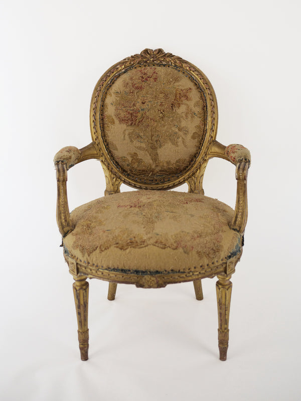 by walid 19th Century French Giltwood Chair | 614