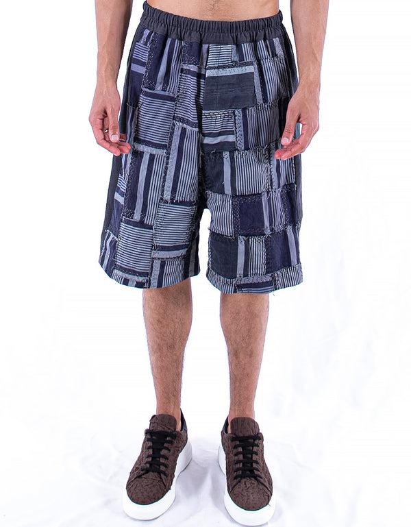 by walid 19th Century French Ticking Blaze Shorts