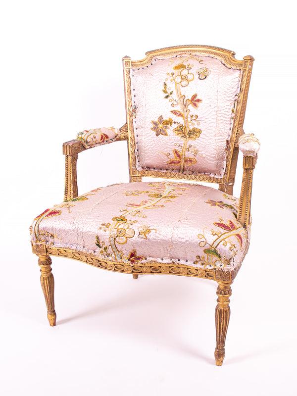 by walid 19th Century Giltwood Chair