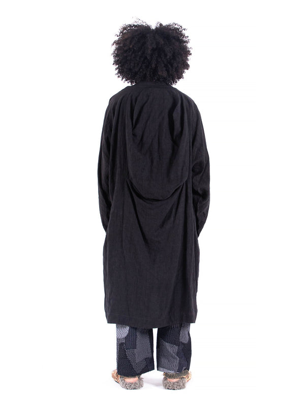 By Walid 19th Century Hemp Linen Parachute Coat