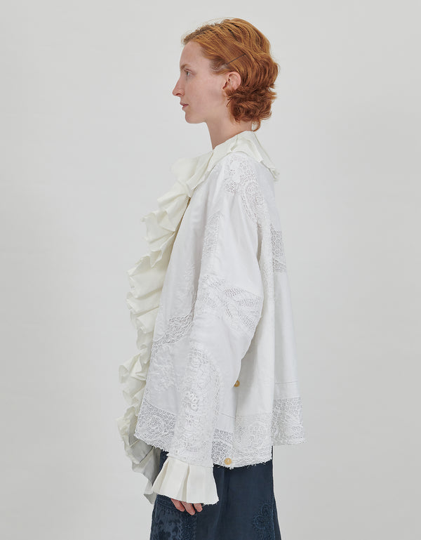 By Walid 19th Century Lace Cici Shirt